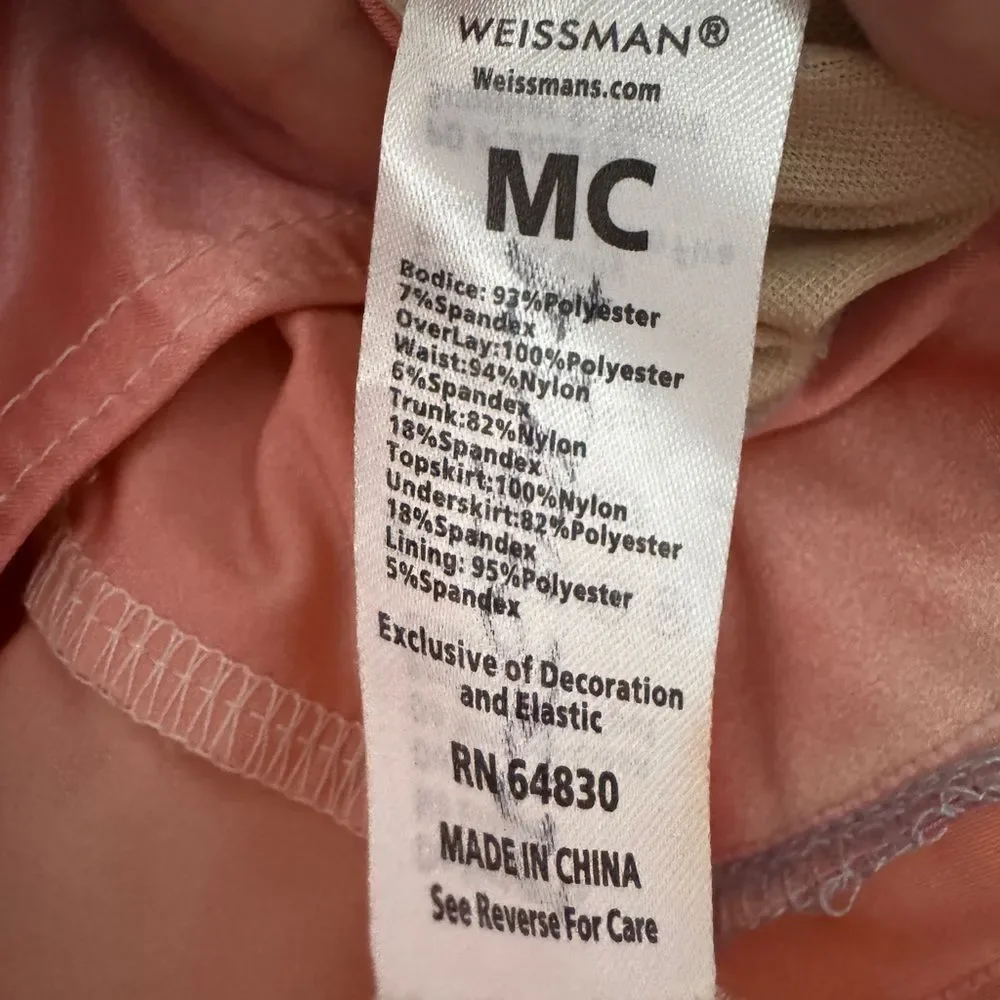 Weissman Ballet Scary Ballerina Halloween Dance Costume Size MC (10/12)